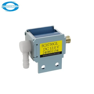 Miniature magnetventilmonitorer 2- måde normalt åben